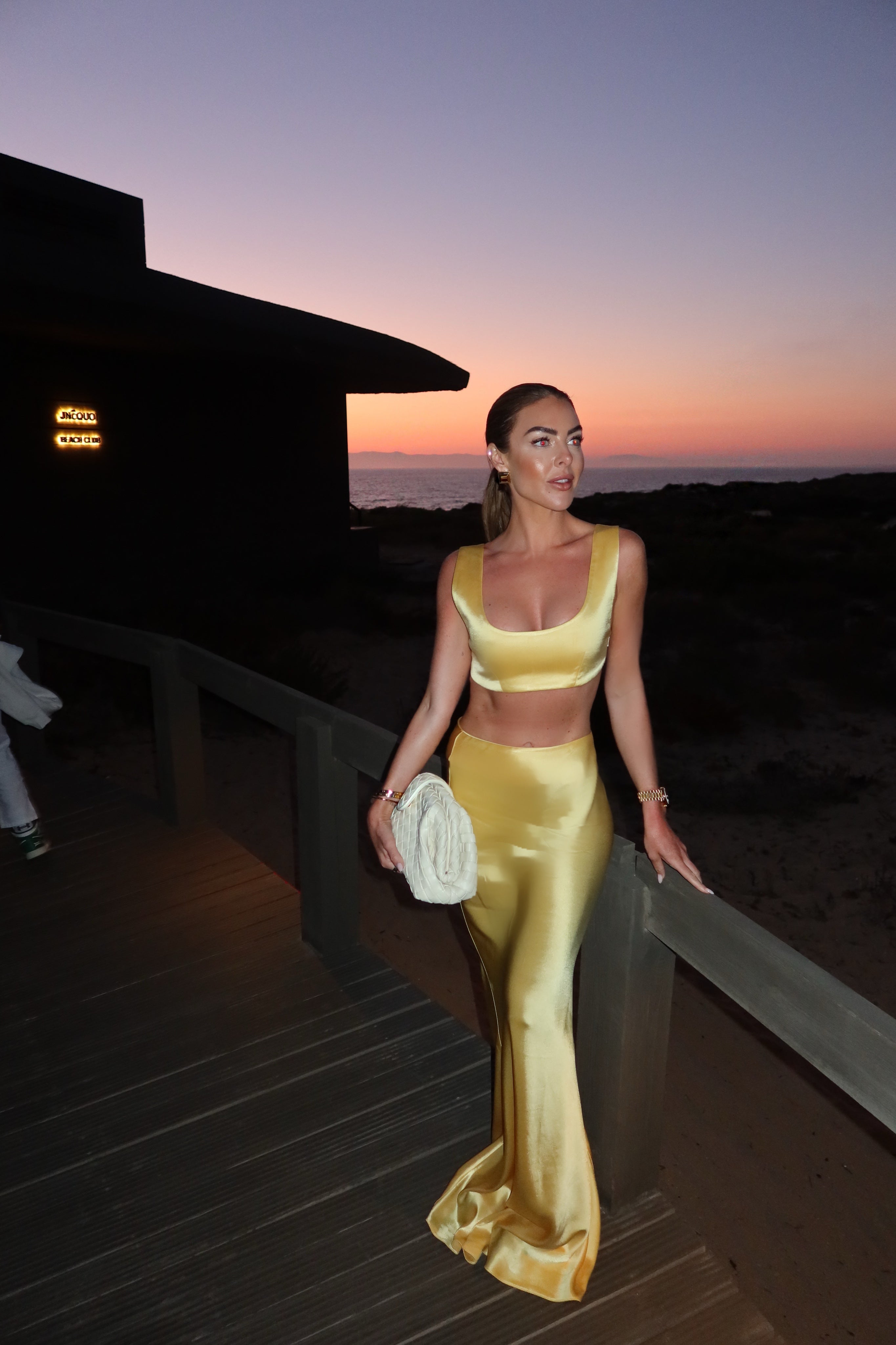 Maxi Skirt - Lemon