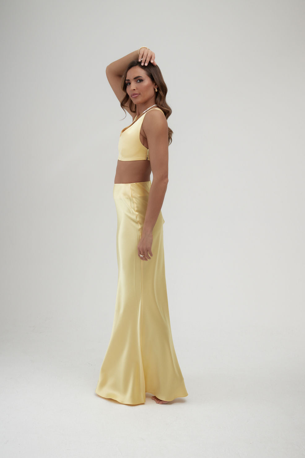 Maxi Skirt - Lemon