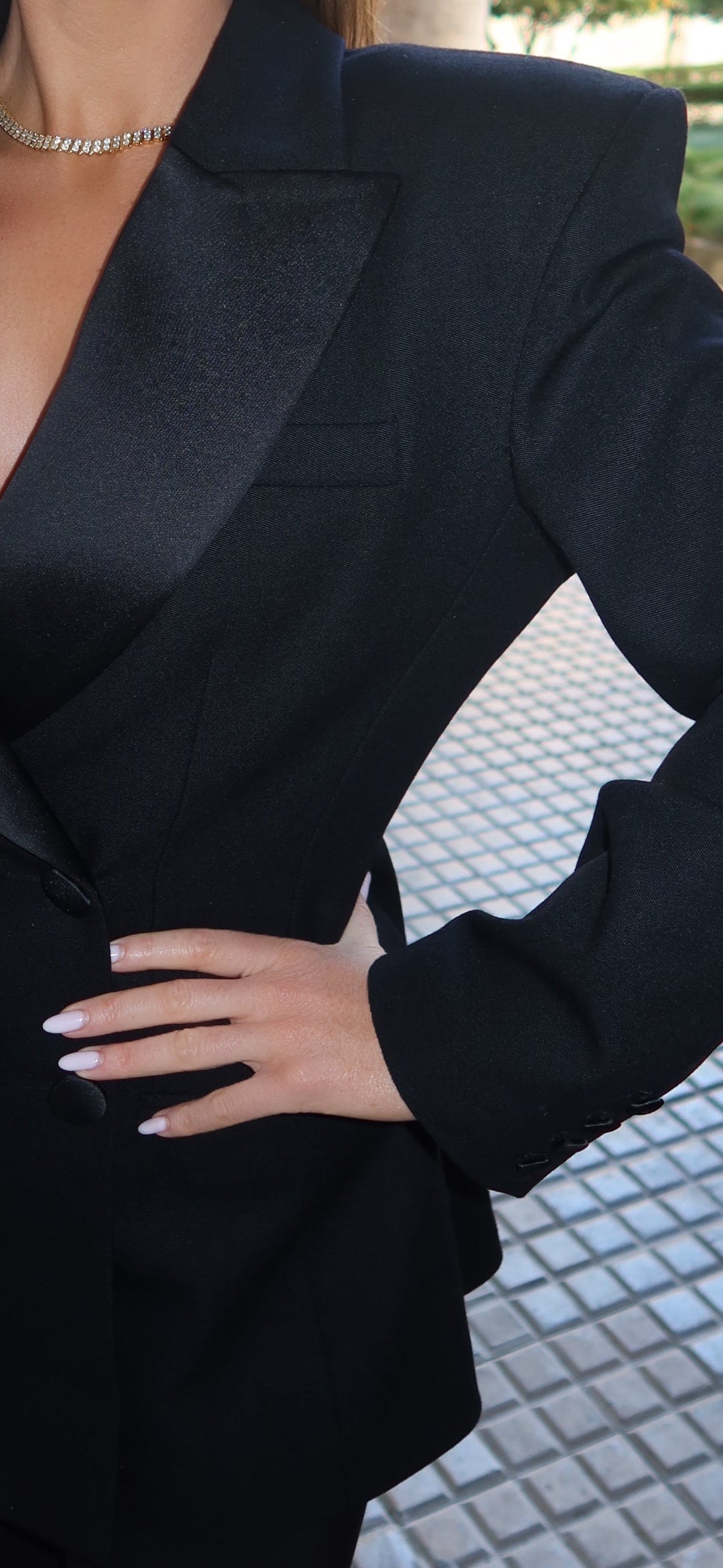 Timeless Suiting Blazer - Black