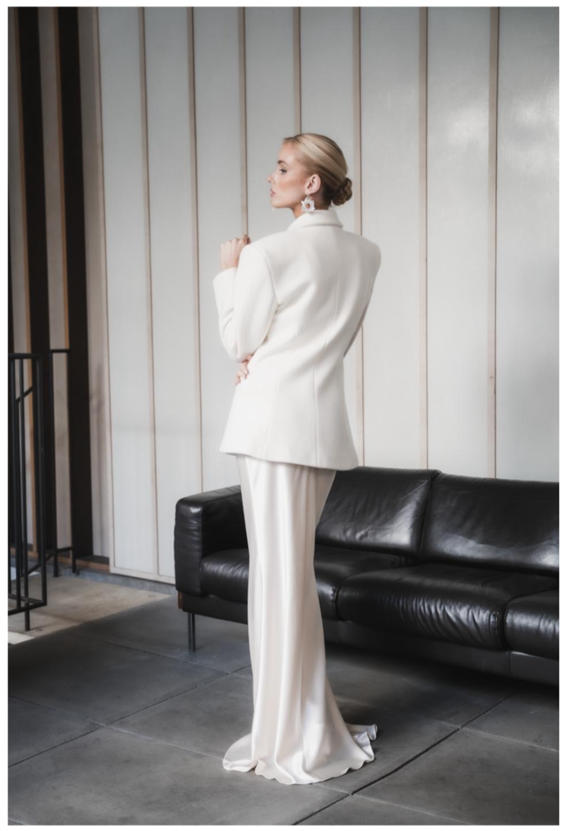 Timeless Wool Blazer  - Cream