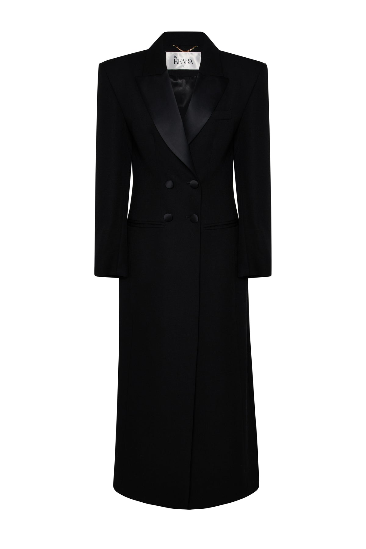 Timeless Wool Coat - Light Suiting Black