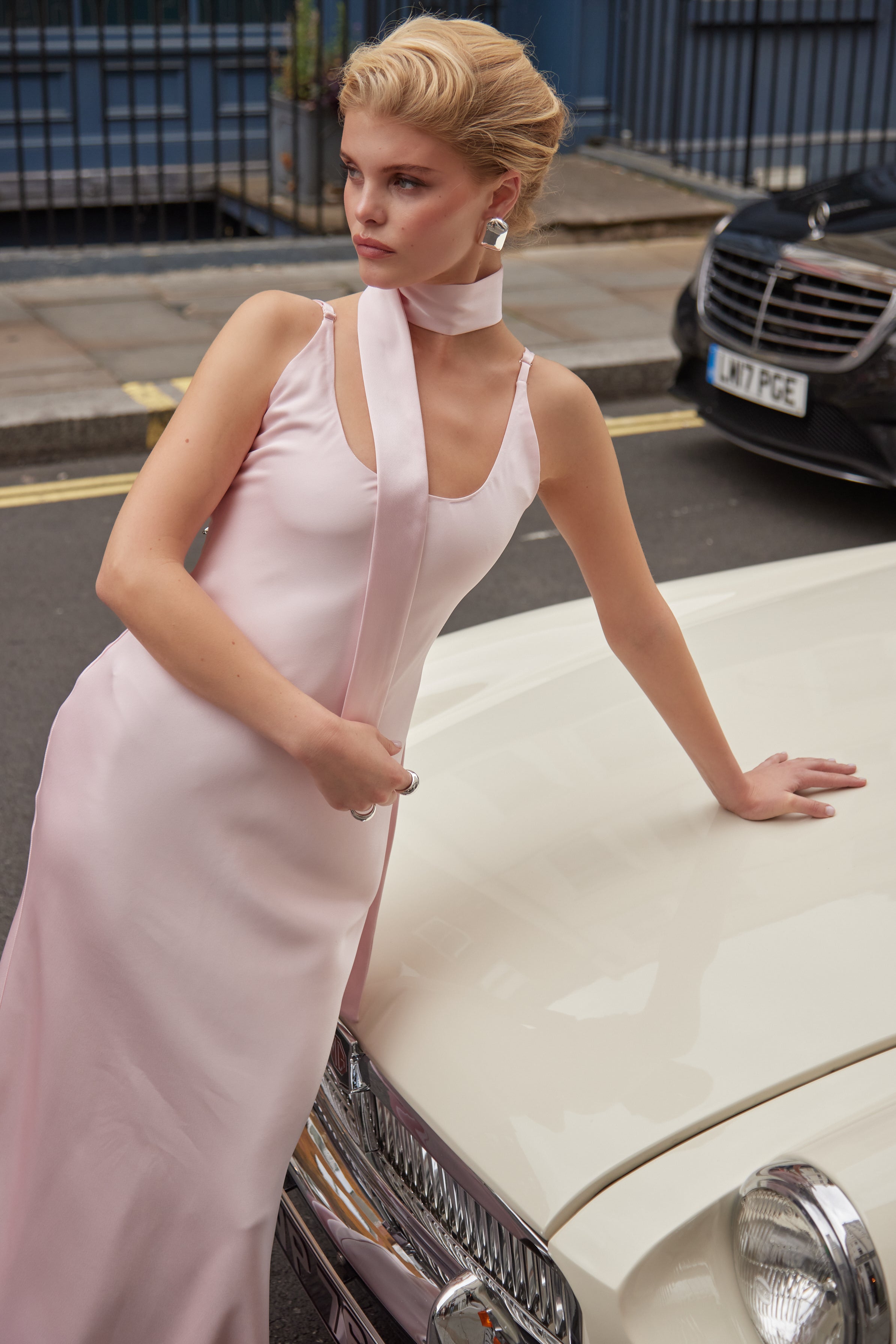 The Scoop Dress - Blush