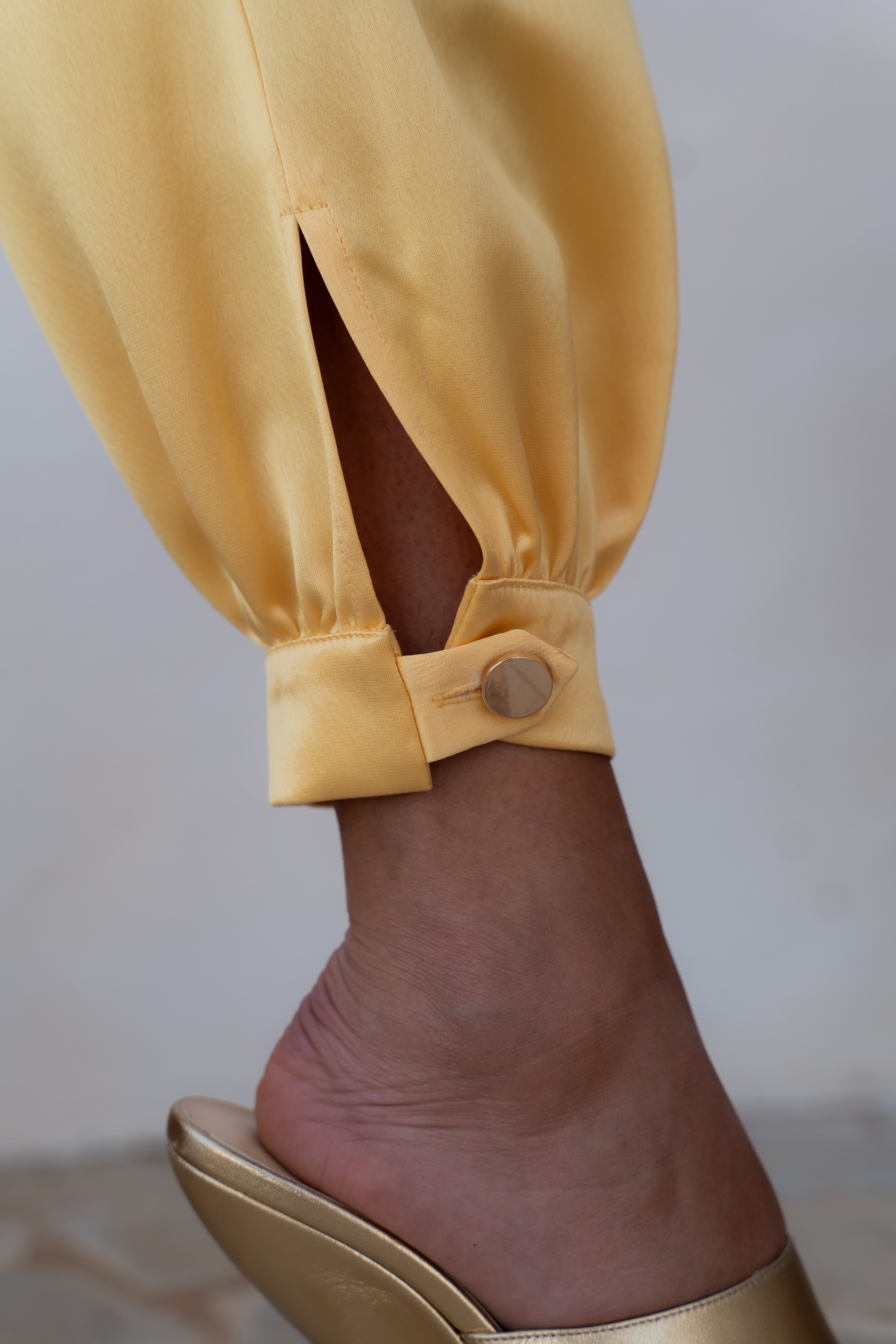 Balloon Trousers - Lemon