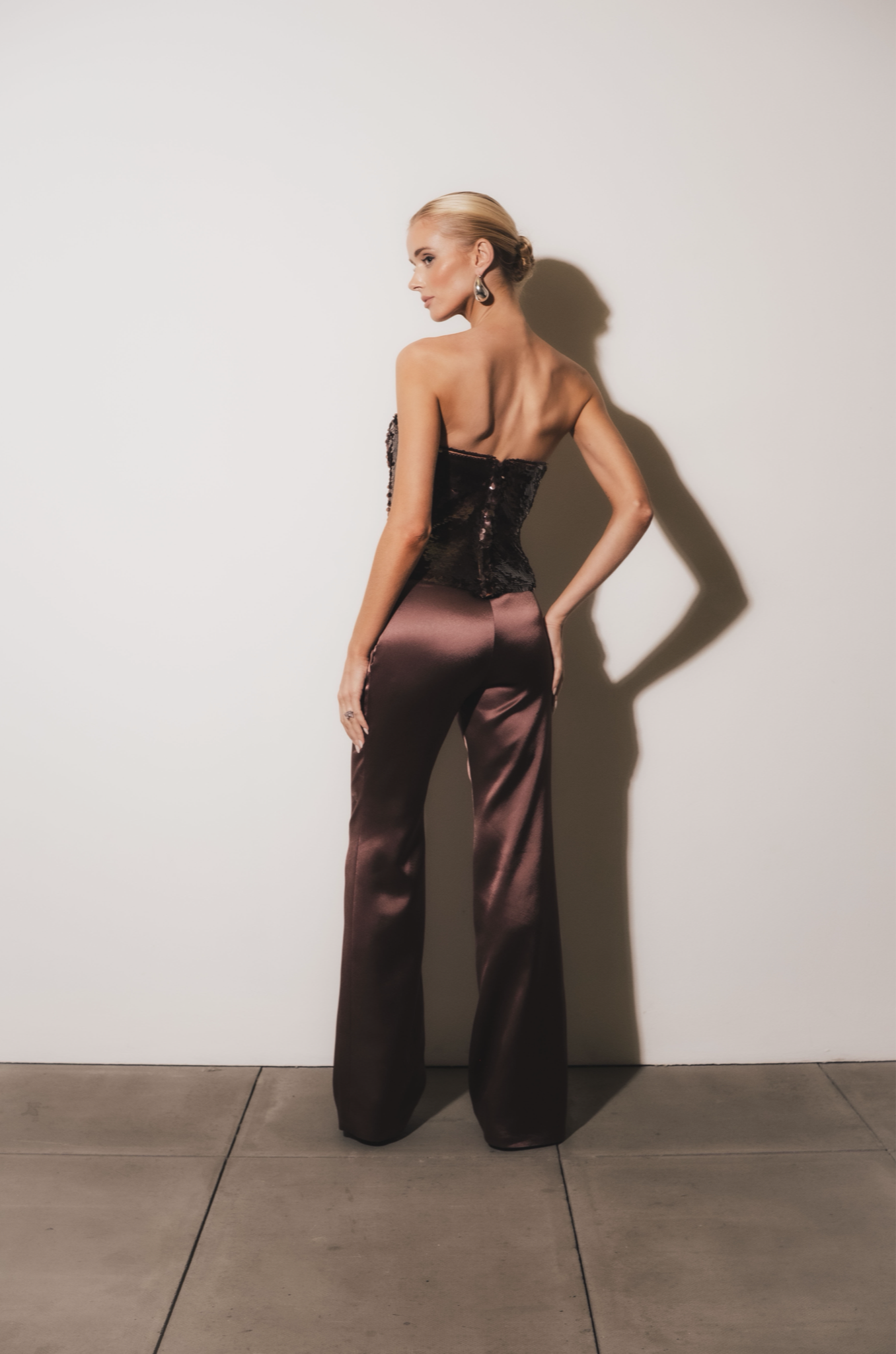 Evening Trousers - Brown