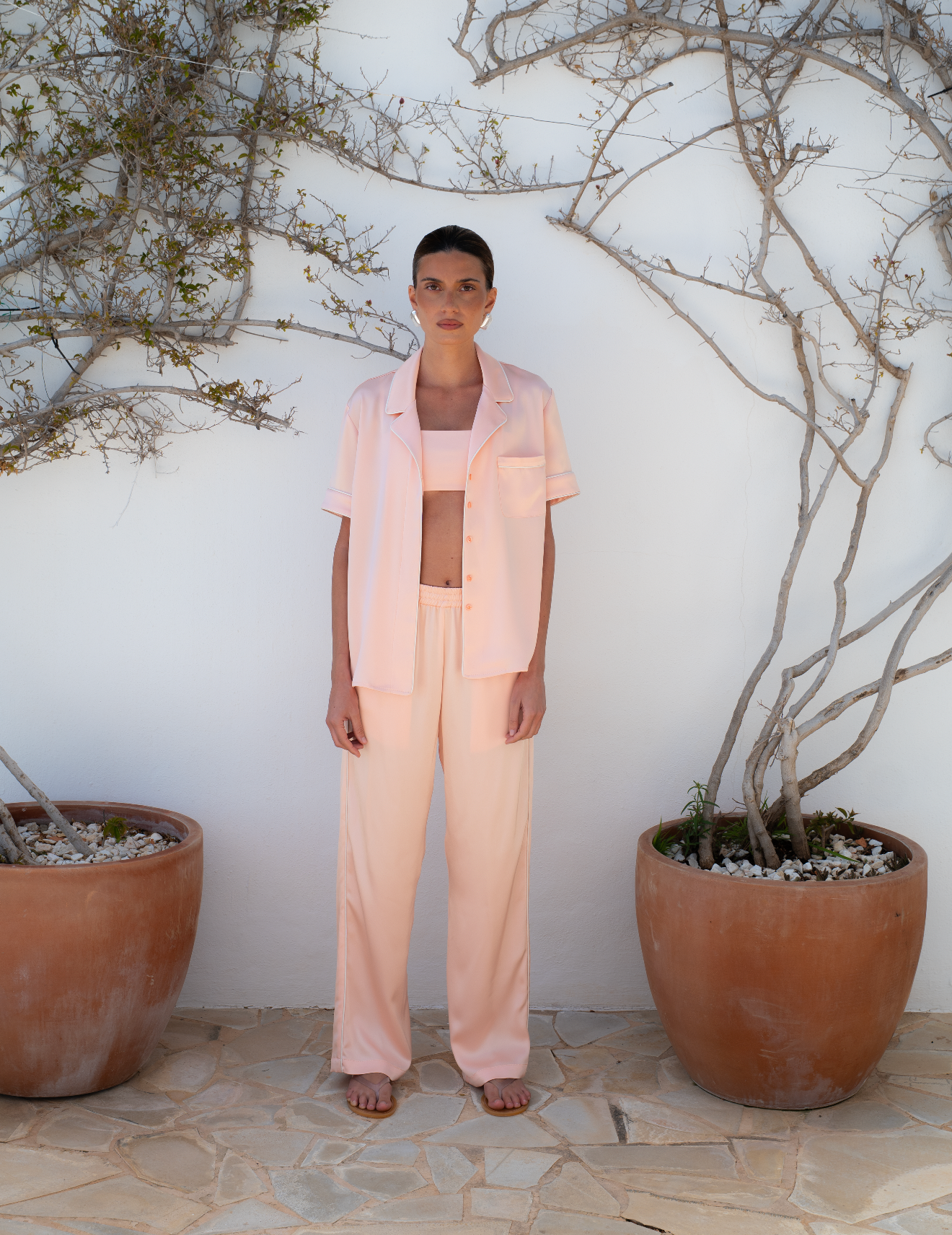 Cuban Shirt - Peach
