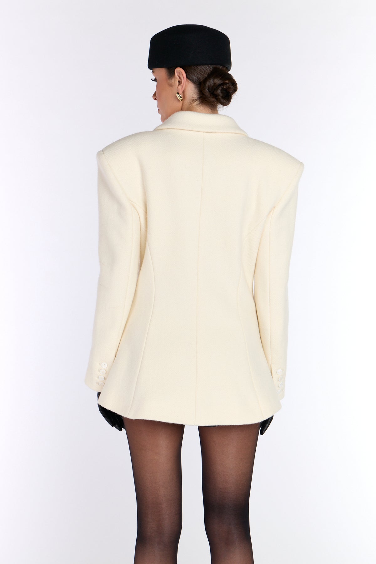 Timeless Wool Blazer  - Cream