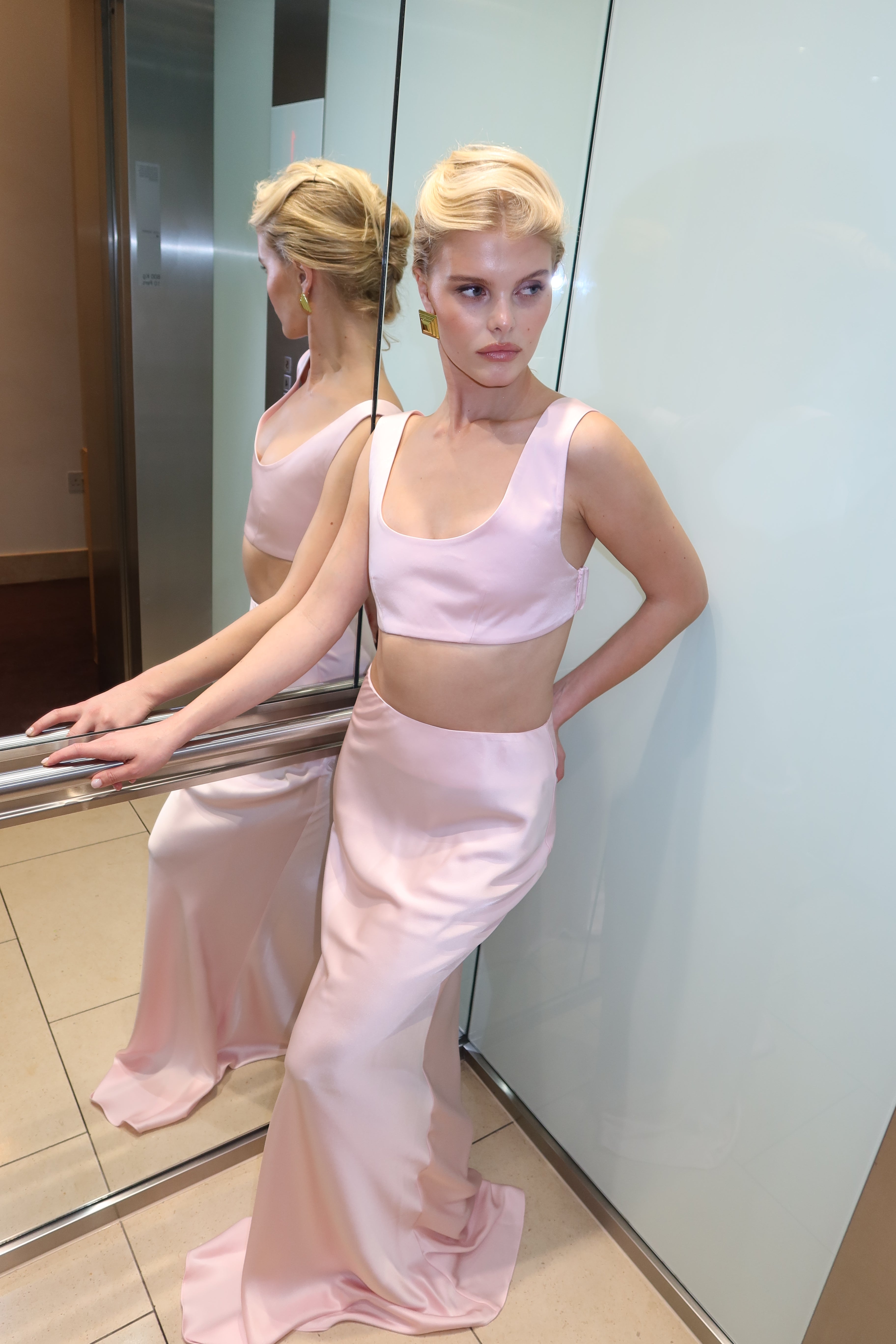 The Maxi Skirt - Blush