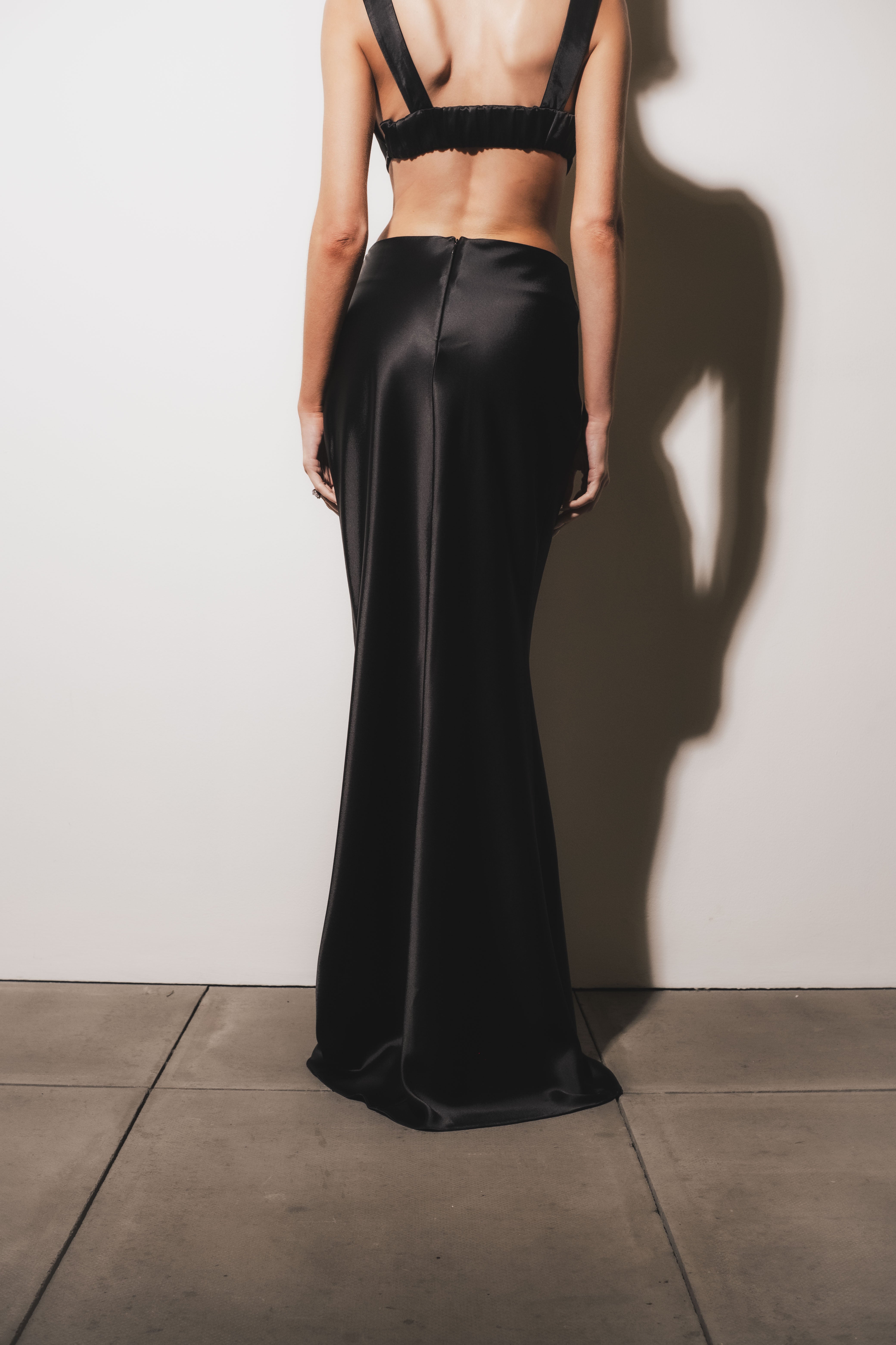 The Sculpted Bralette - Black