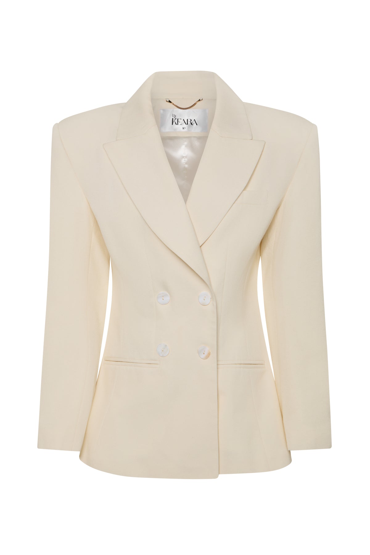 Timeless Wool Blazer  - Cream