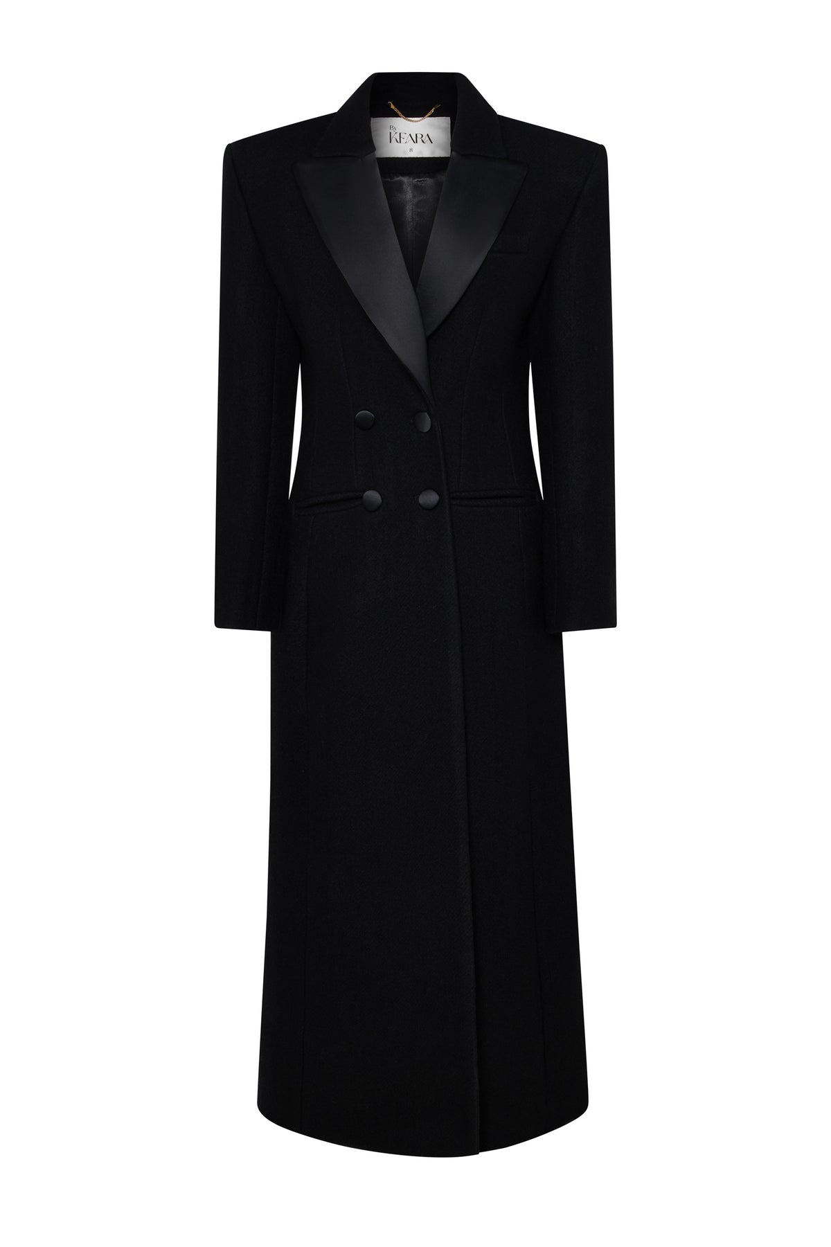 Timeless Wool Coat  - Black