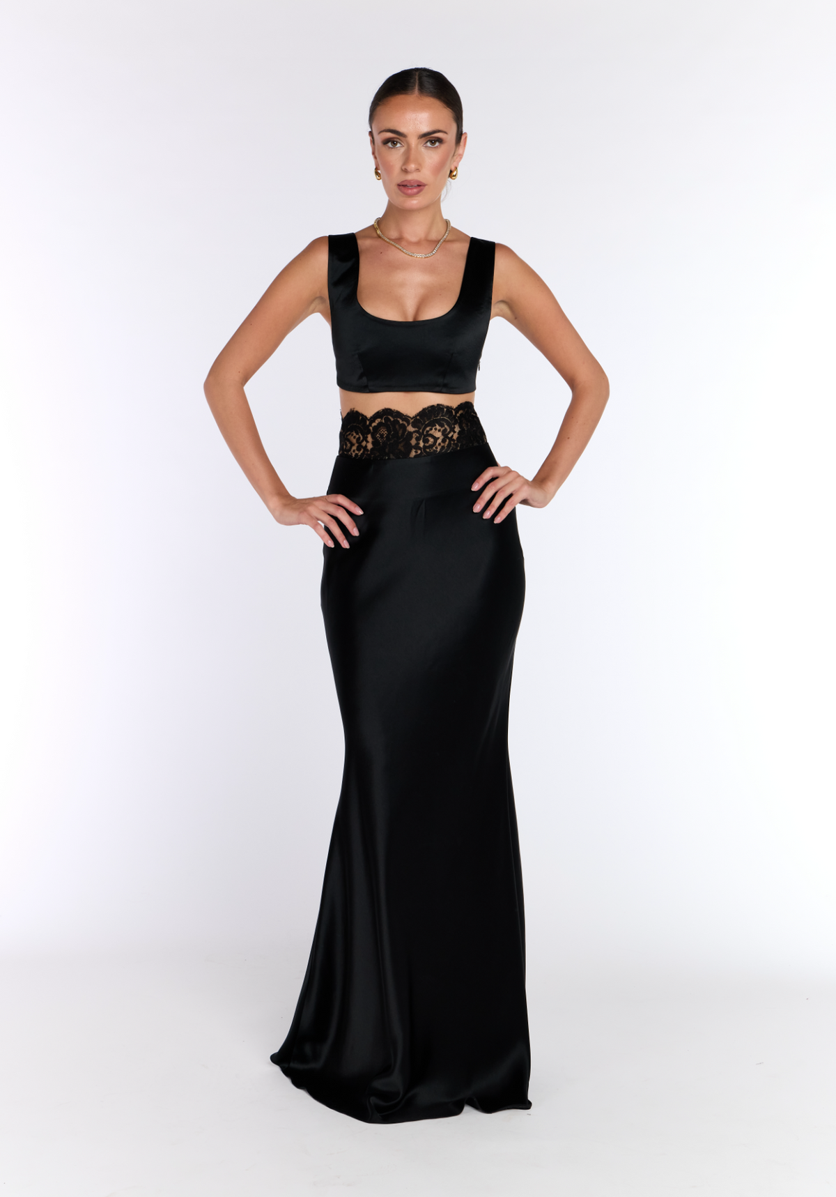 Lace Maxi Skirt