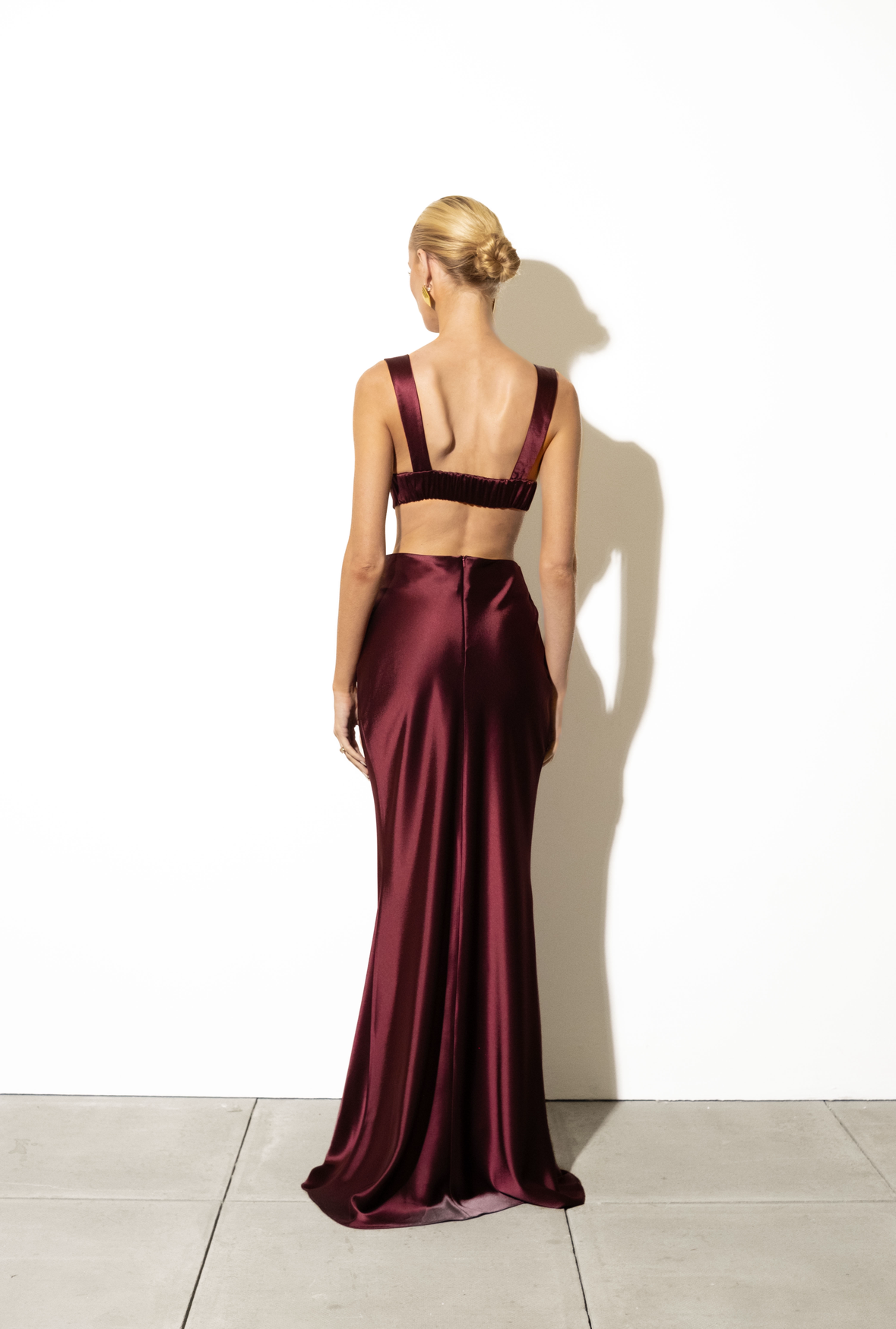 Maxi Skirt - Cherry