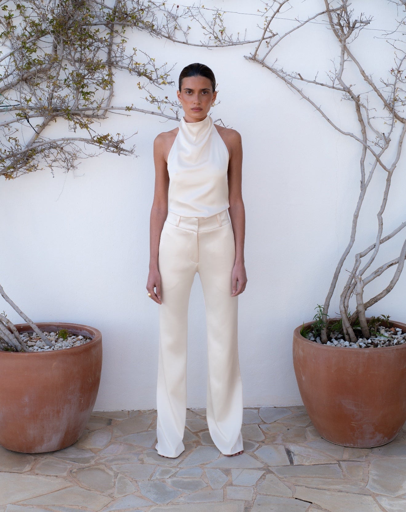 Evening Trousers - Cream