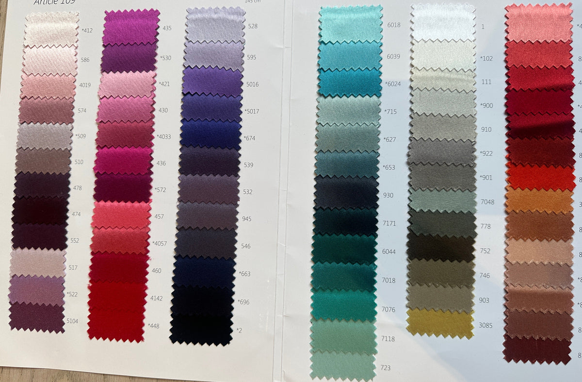 Bespoke Order - Custom Colour Fabric – By Keara