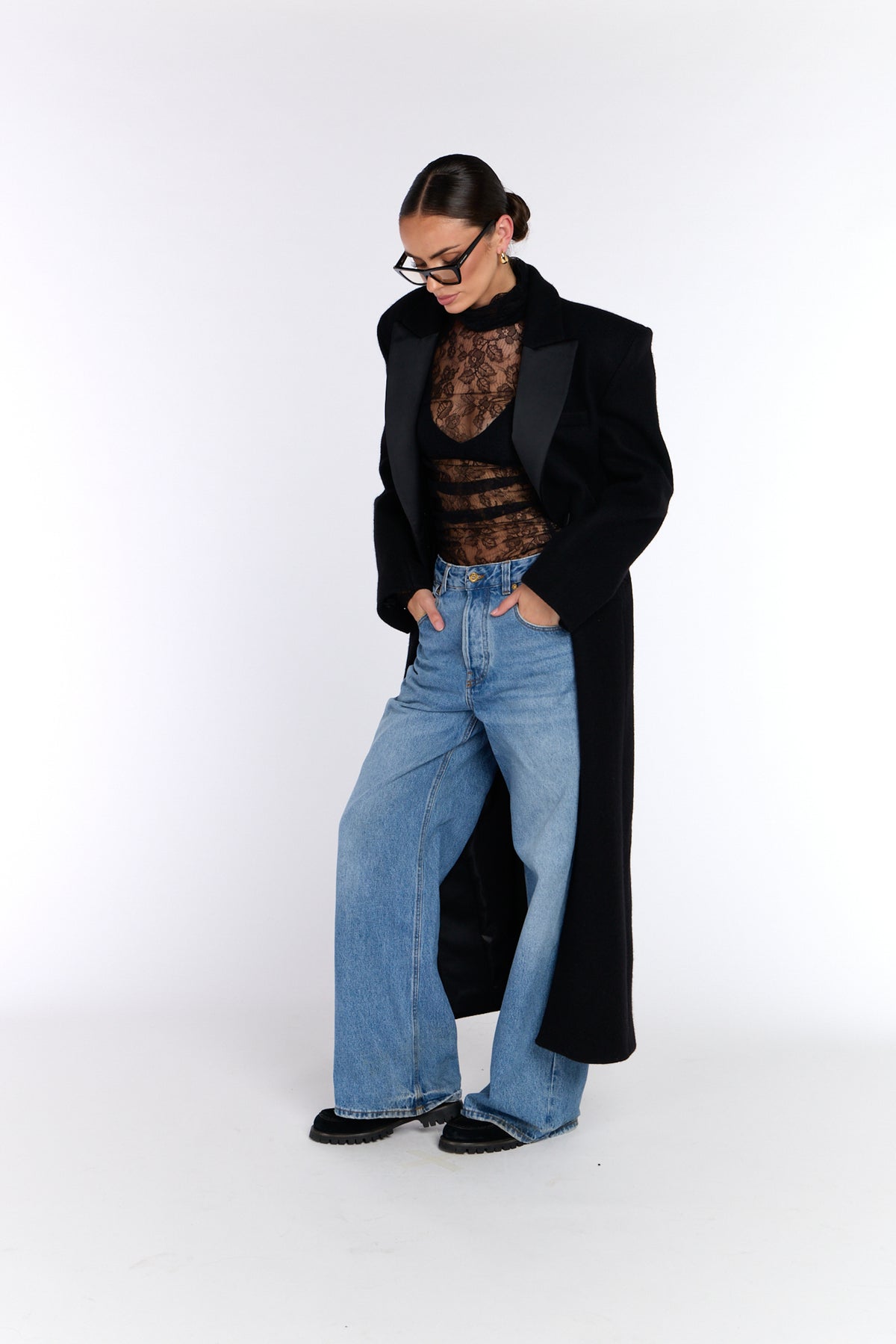Timeless Wool Coat  - Black