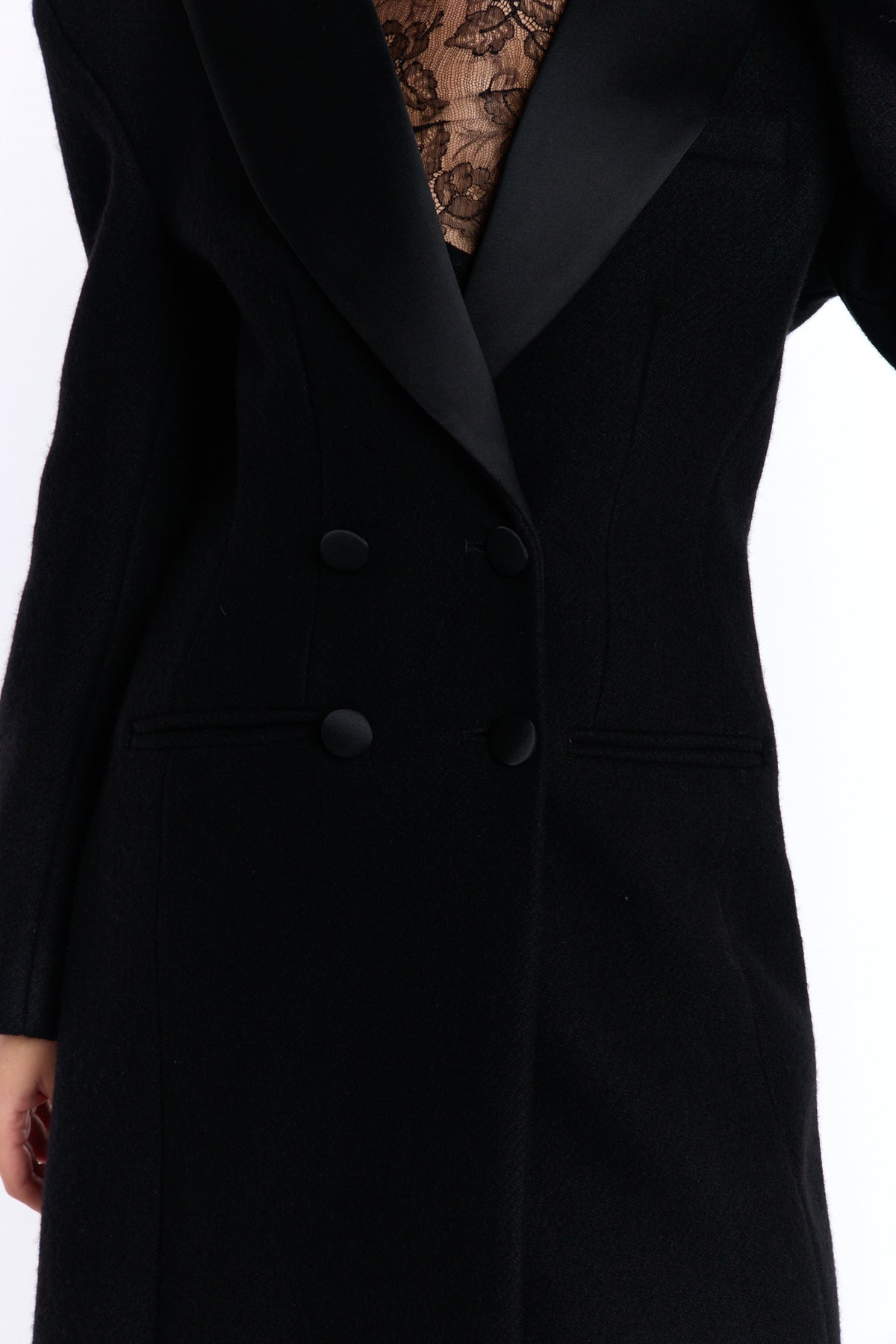 Timeless Wool Coat  - Black