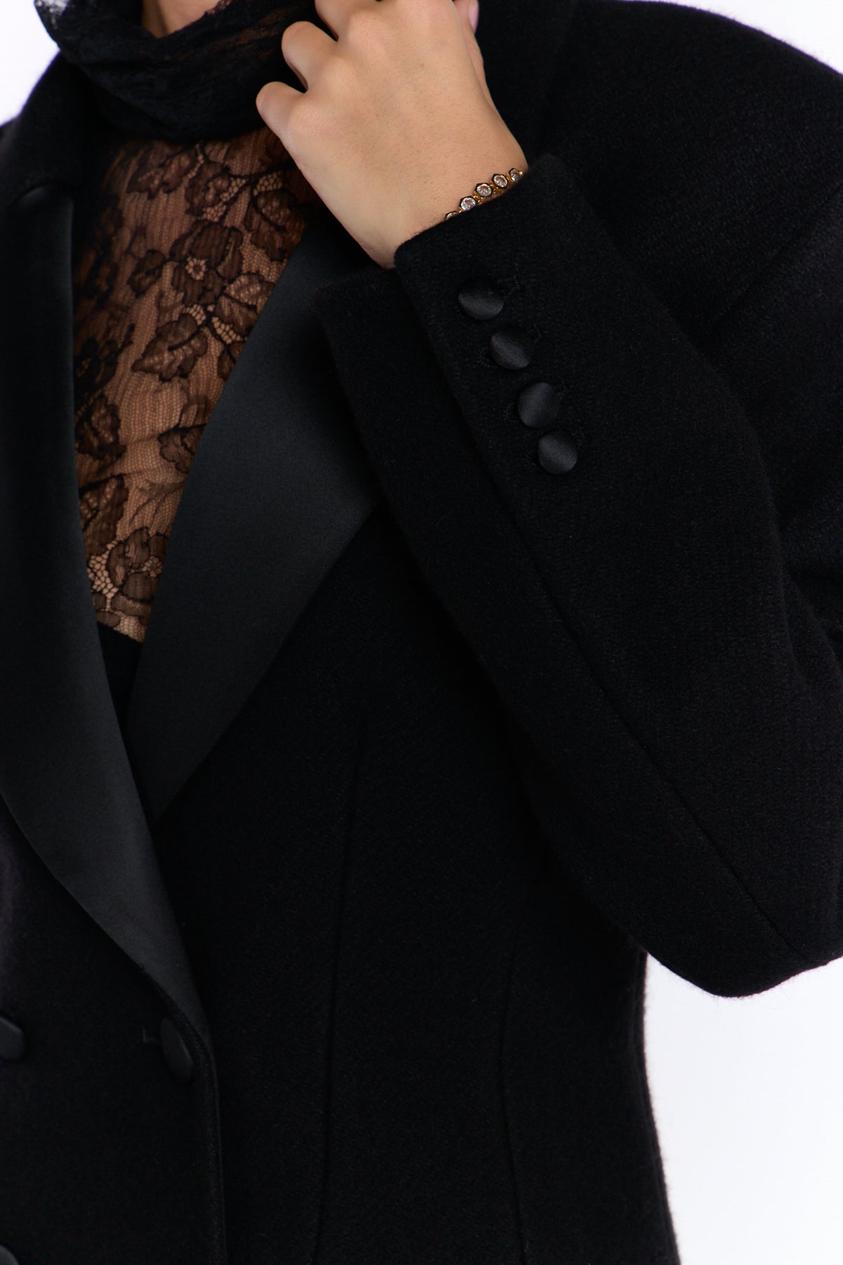Timeless Wool Coat  - Black