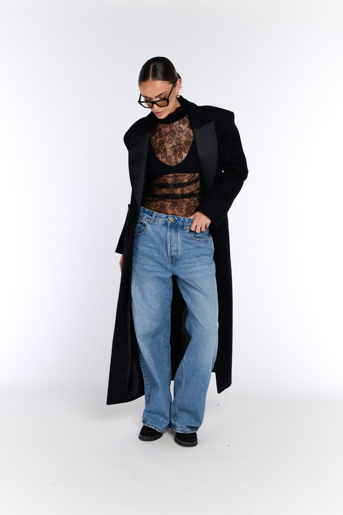 Timeless Wool Coat  - Black