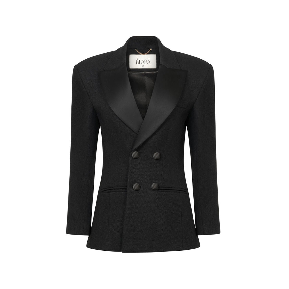 The Timeless Wool Blazer  - Black
