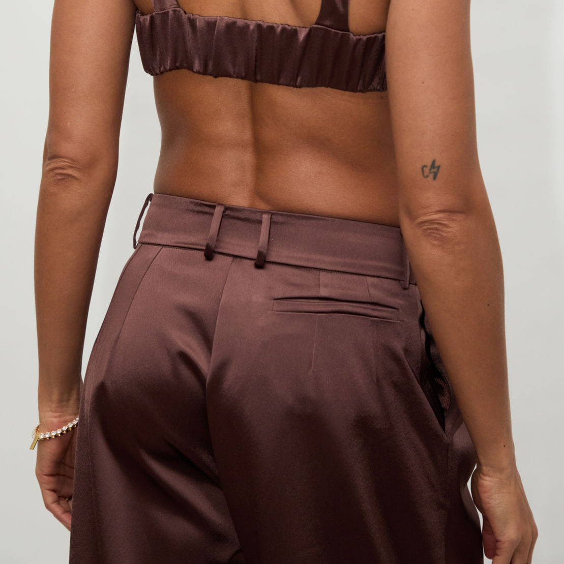 The Brown Boyfriend Trousers