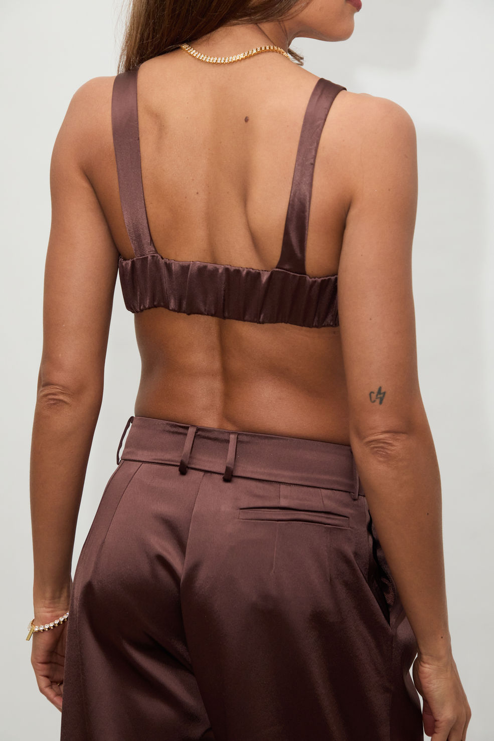 The Brown Sculpted Bralette